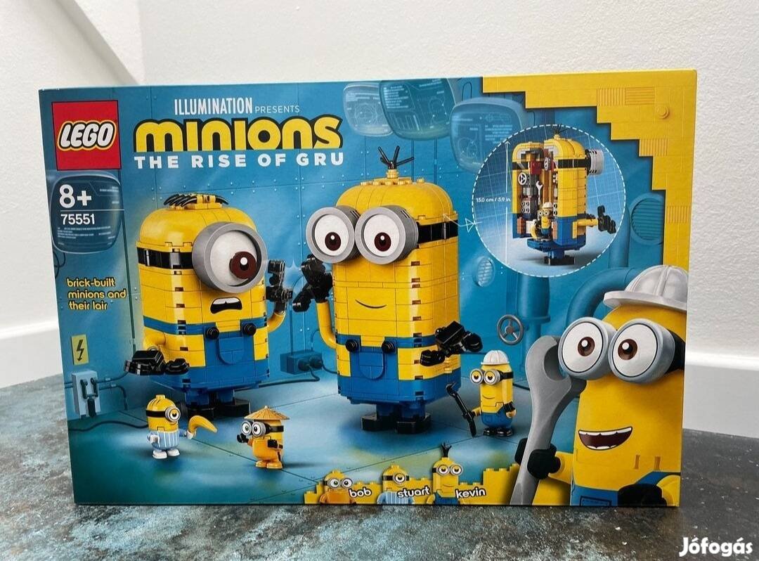 Lego Minions 75551 - Kocka Minyonok és barlangjuk