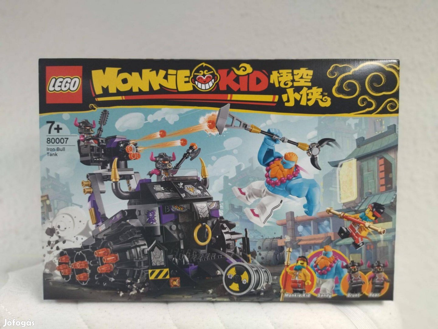 Lego Monkie Kid 80007 Acélbika tank új, bontatlan