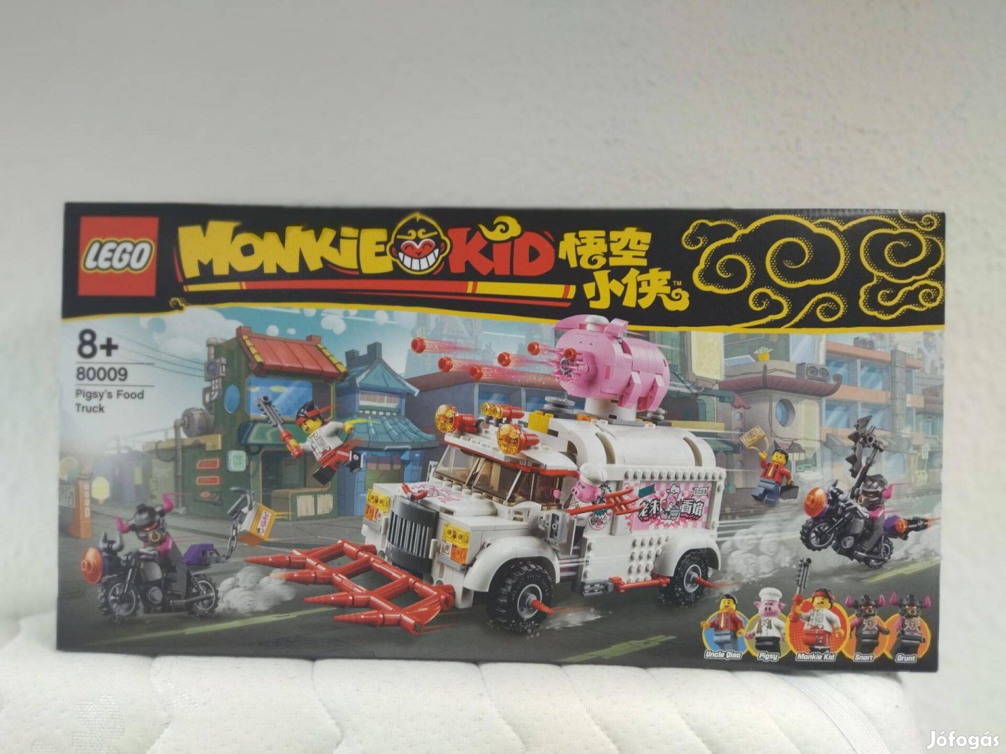 Lego Monkie Kid 80009 Pigsy büfékocsija új, bontatlan