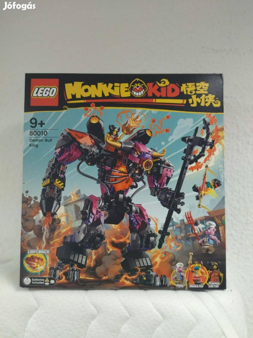 Lego Monkie Kid 80010 Demon Bull King új, bontatlan