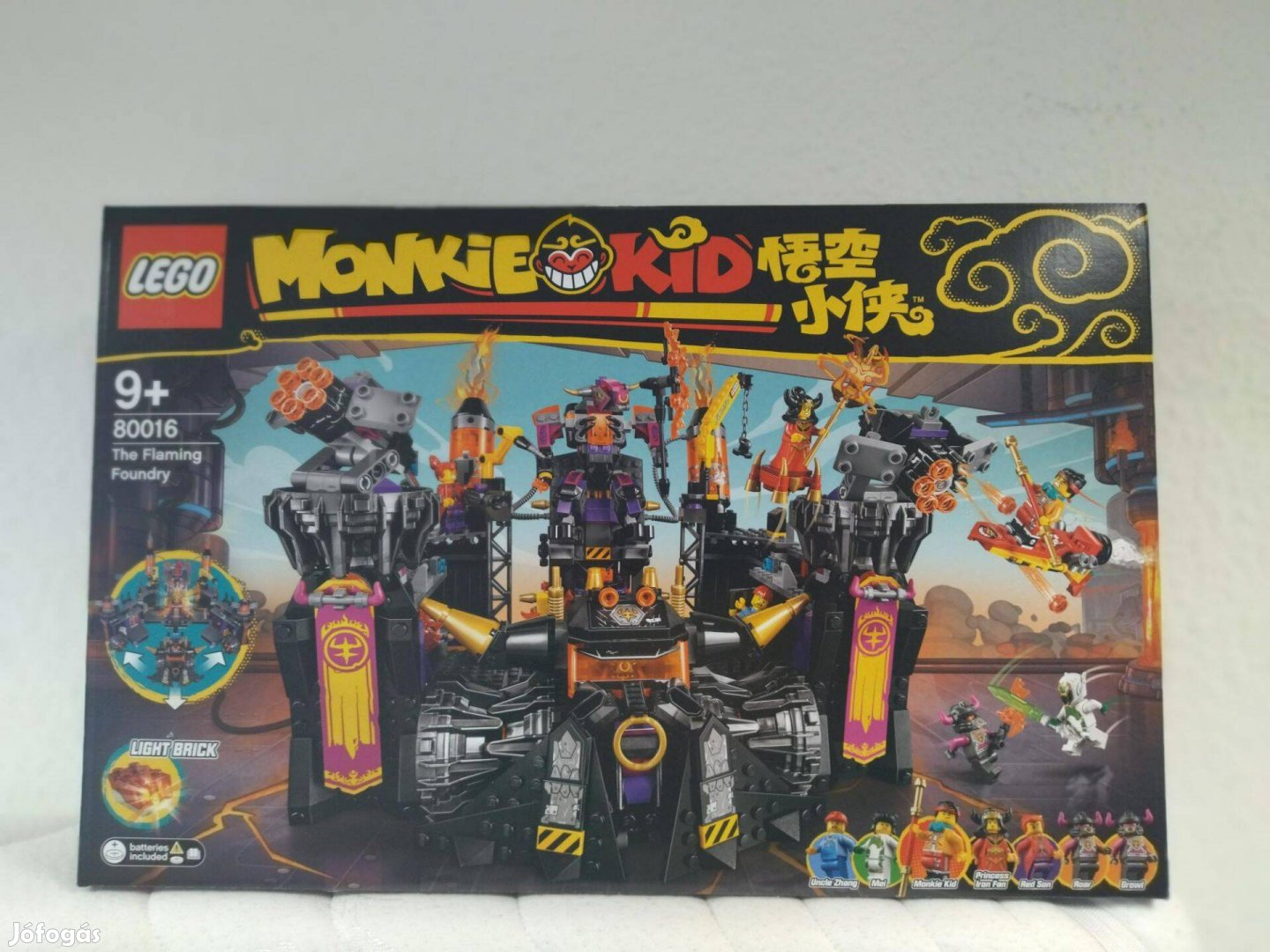 Lego Monkie Kid 80016 A lángoló öntöde új, bontatlan