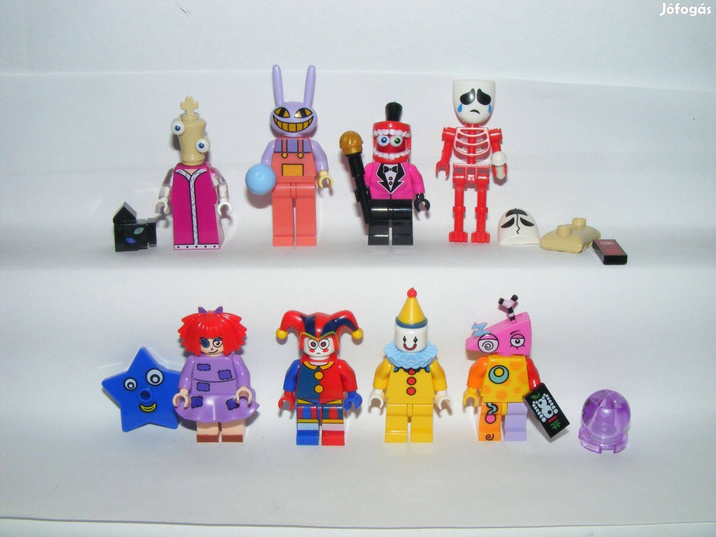 Lego My Amazing Digital Circus figurák Caine Kinger Pomni