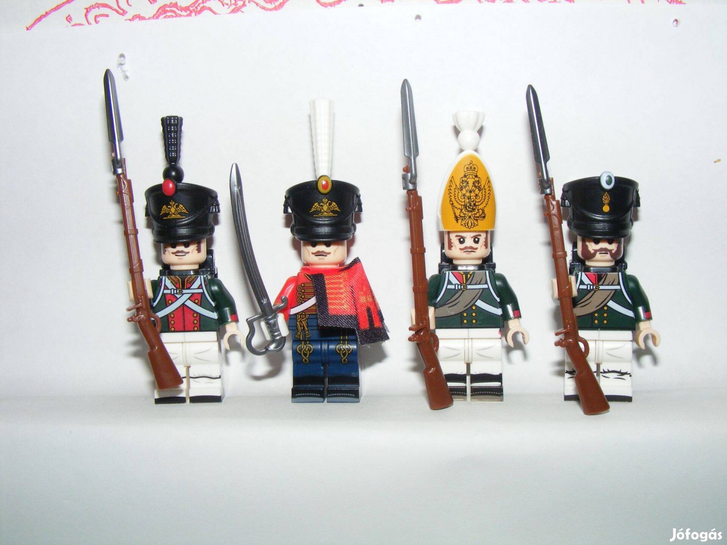 Lego Napóleon háborúk Orosz birodalmi gárda Pavlov gr. Huszár katona