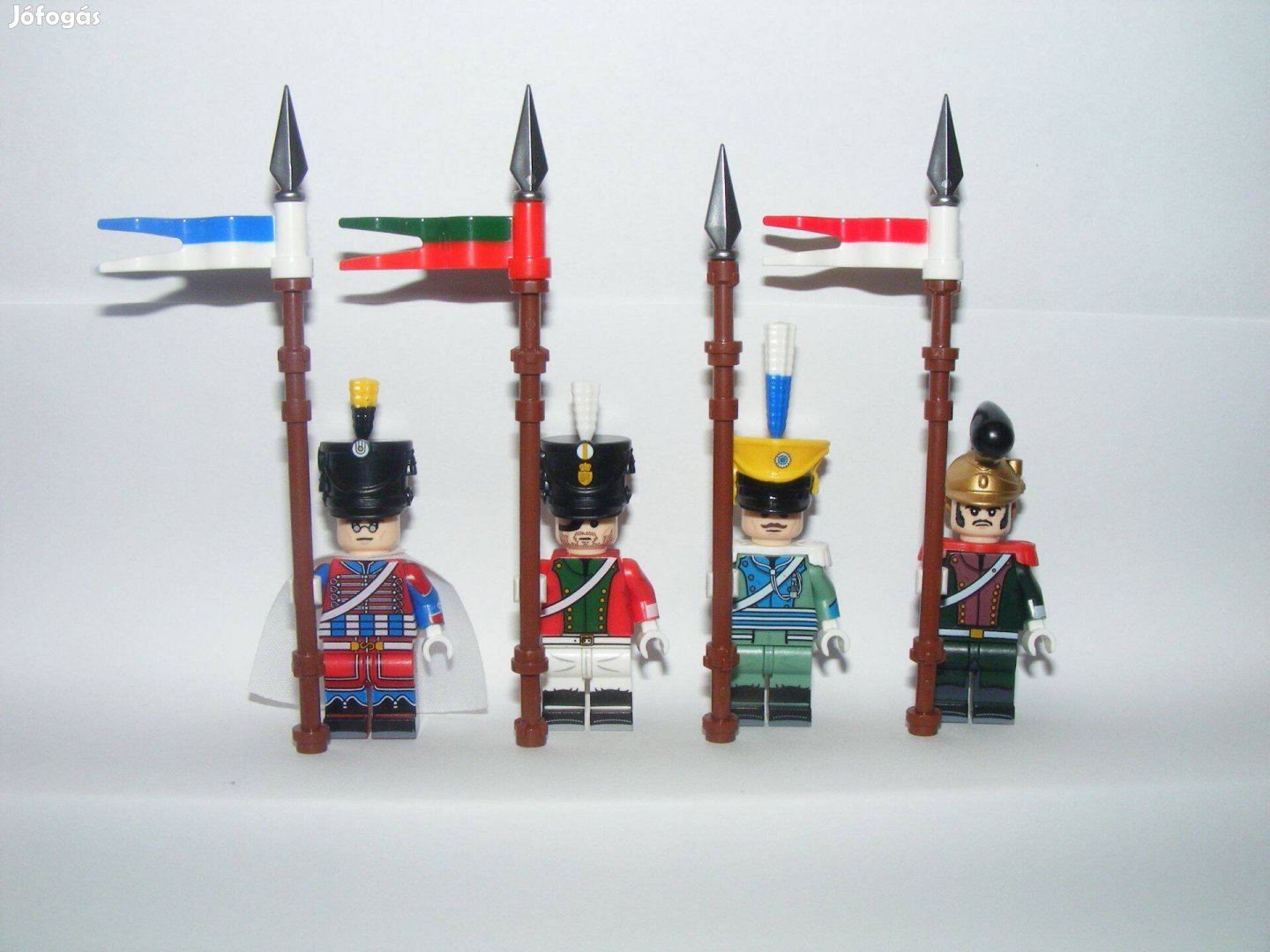 Lego Napóleon háborúk Szász Bajor Francia Egyiptomi könnyűlovas katona
