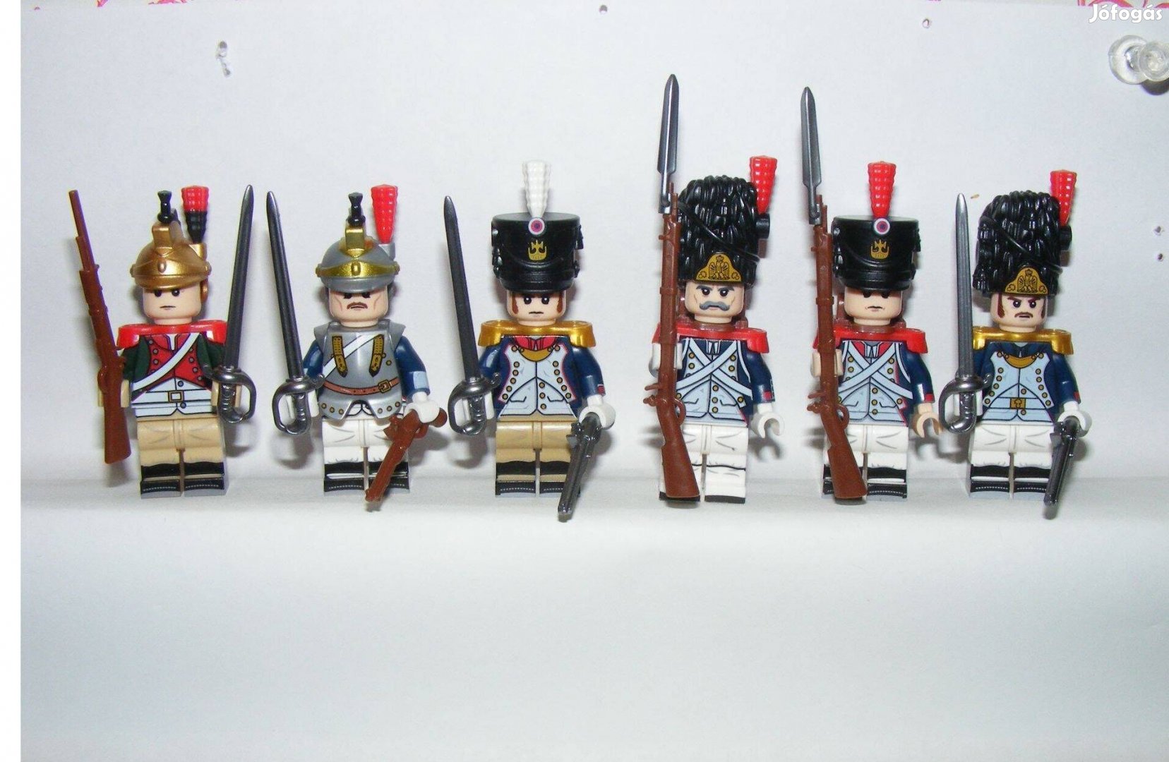 Lego Napóleoni háborúk Napóleon birodalmi gárda Francia katonák katona
