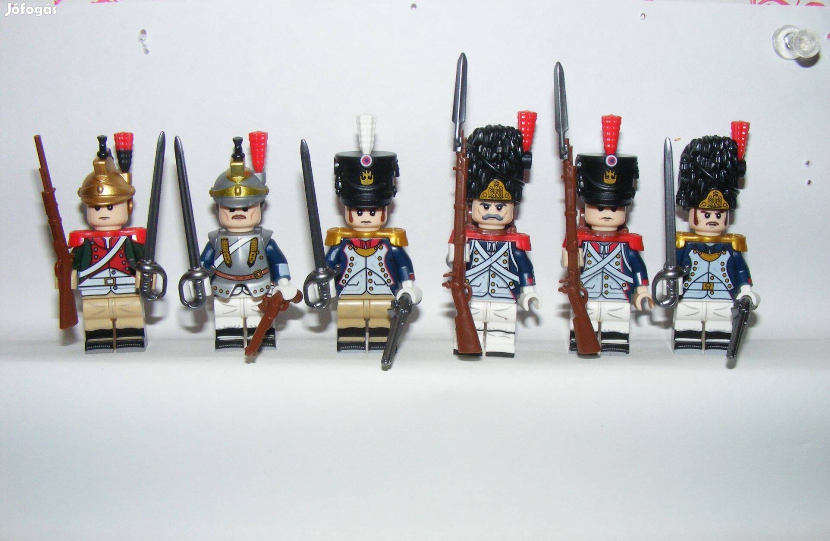 Lego Napóleoni háborúk Napóleon birodalmi gárda Francia katonák katona