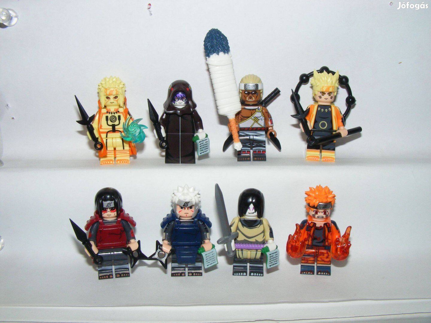 Lego Naruto figurák Uzukmaki Orochimaru Yakushi Senju Namikaze figura