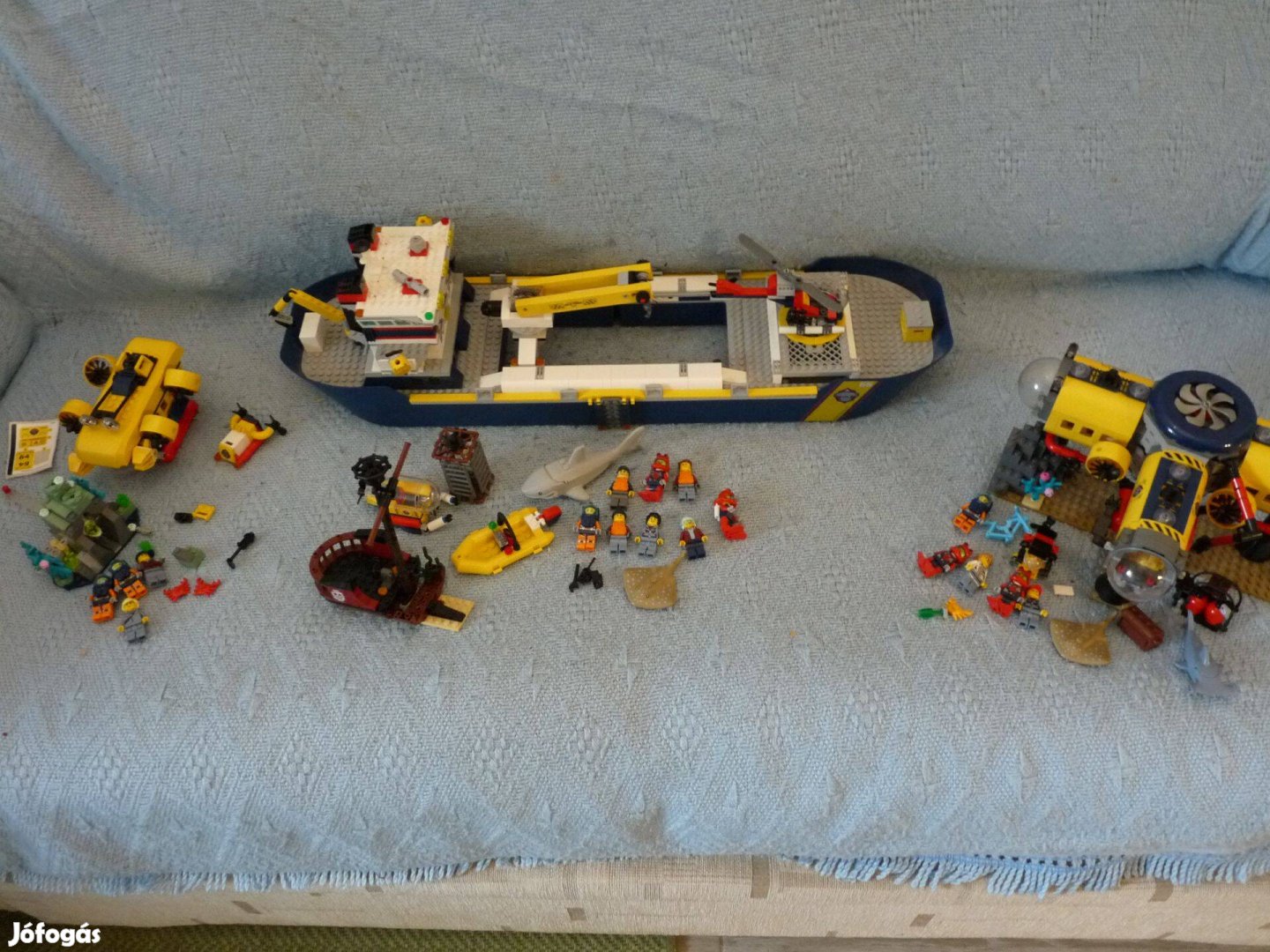 Lego National Geographic 60266 60265 60264 hajó tengeralattjáró