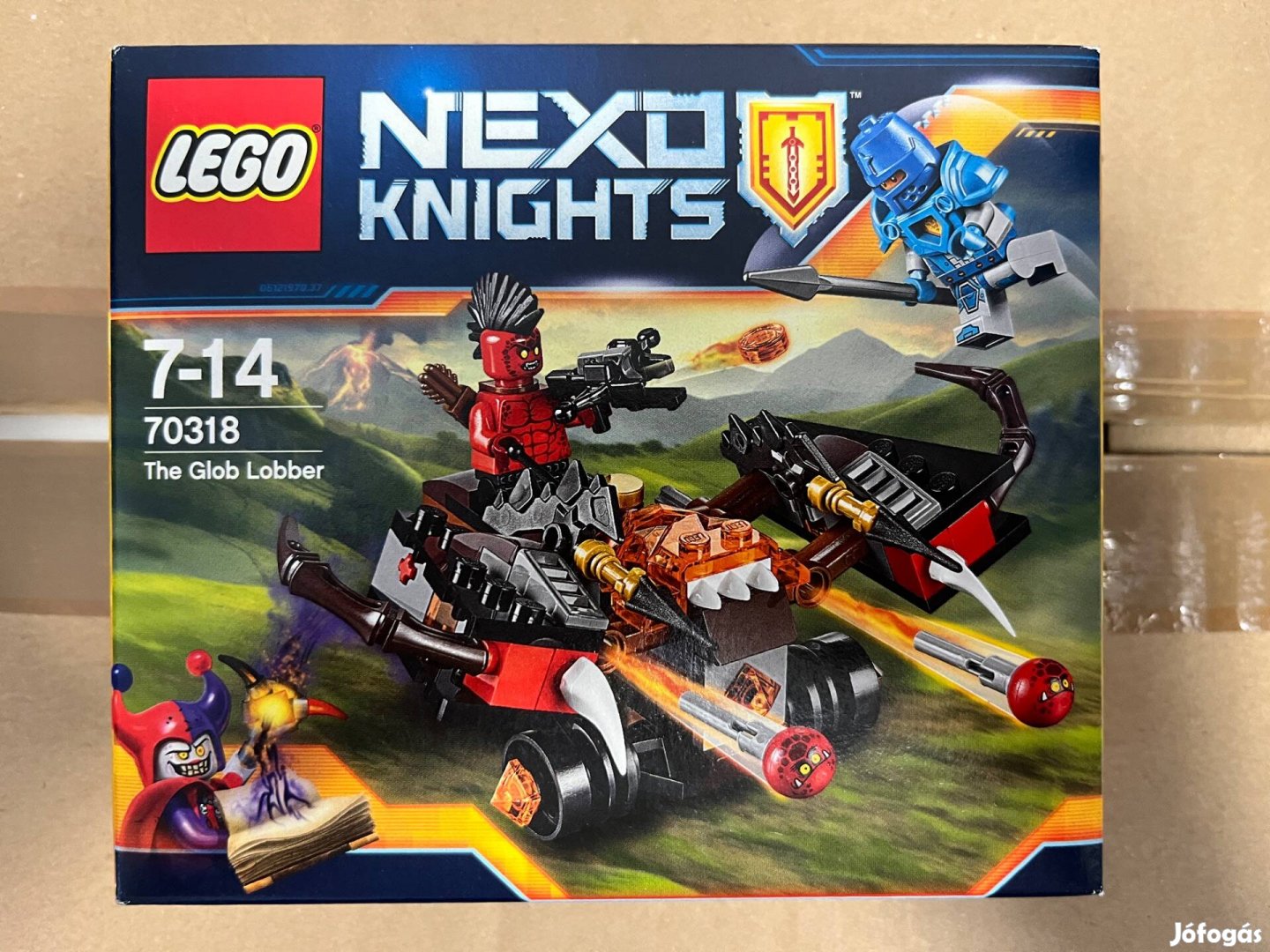 Lego Nexo Knights 70318 - Sárgolyó dobáló