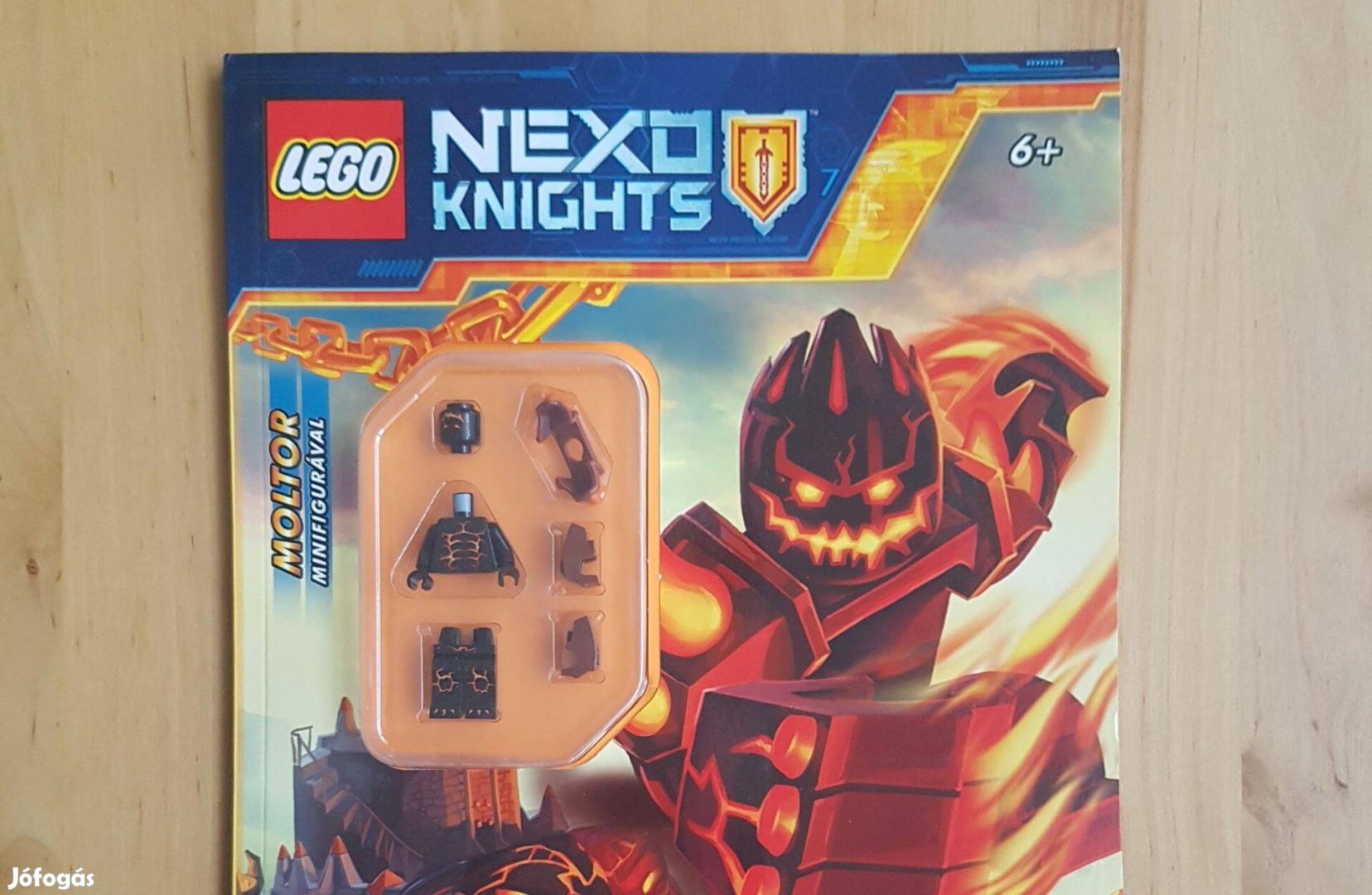 Lego Nexo Knights Aaron Robotja + Moltor 9789634155119 9789634152224