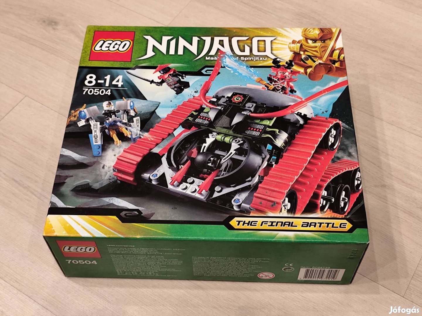 Lego Ninjago 70504 Garmatron Új!