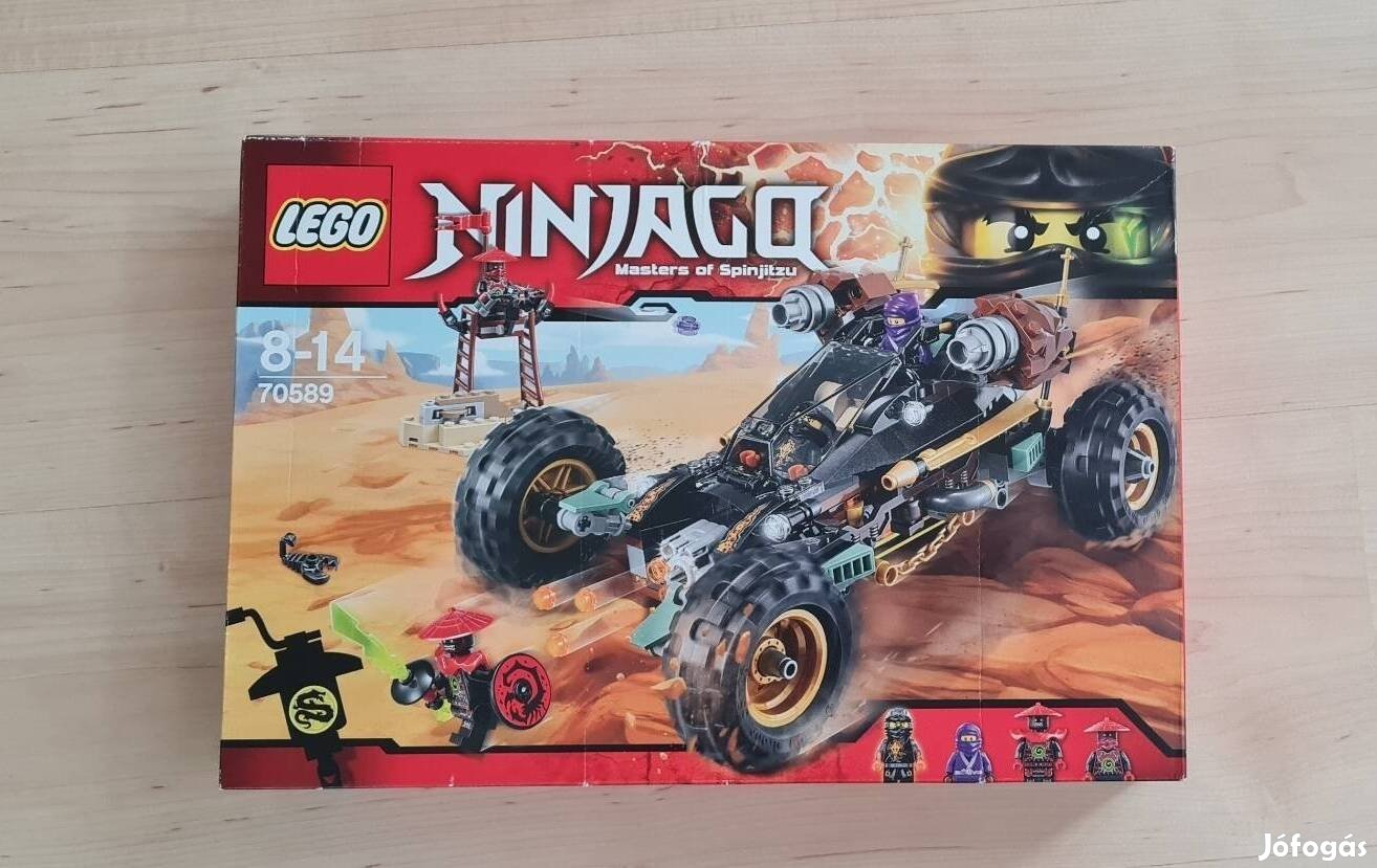 Lego Ninjago 70589 Sziklakáró autó, új, bontatlan 