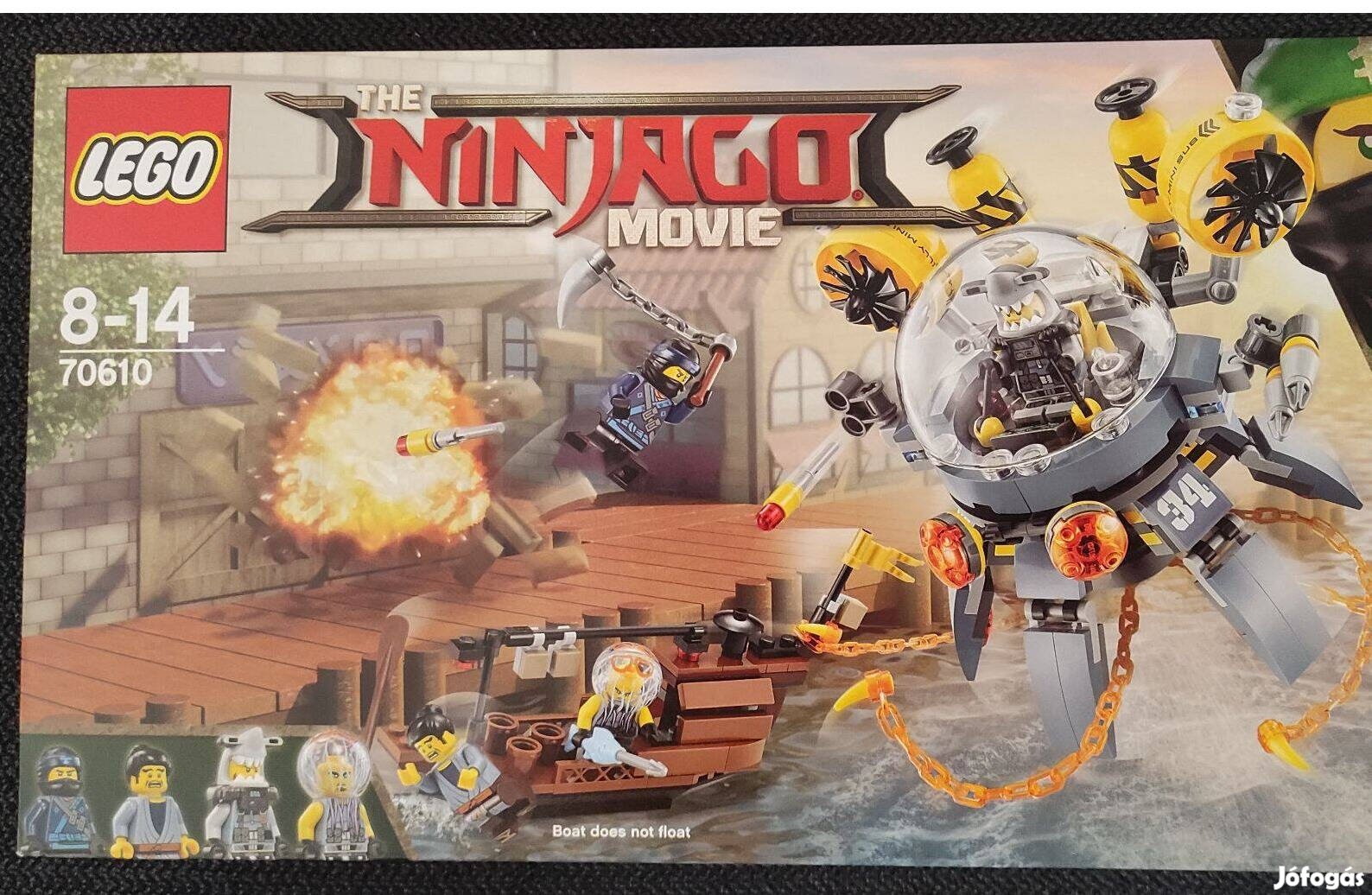 Lego Ninjago 70610 - Repülő Jelly búvárhajó - új, bontatlan (2017)