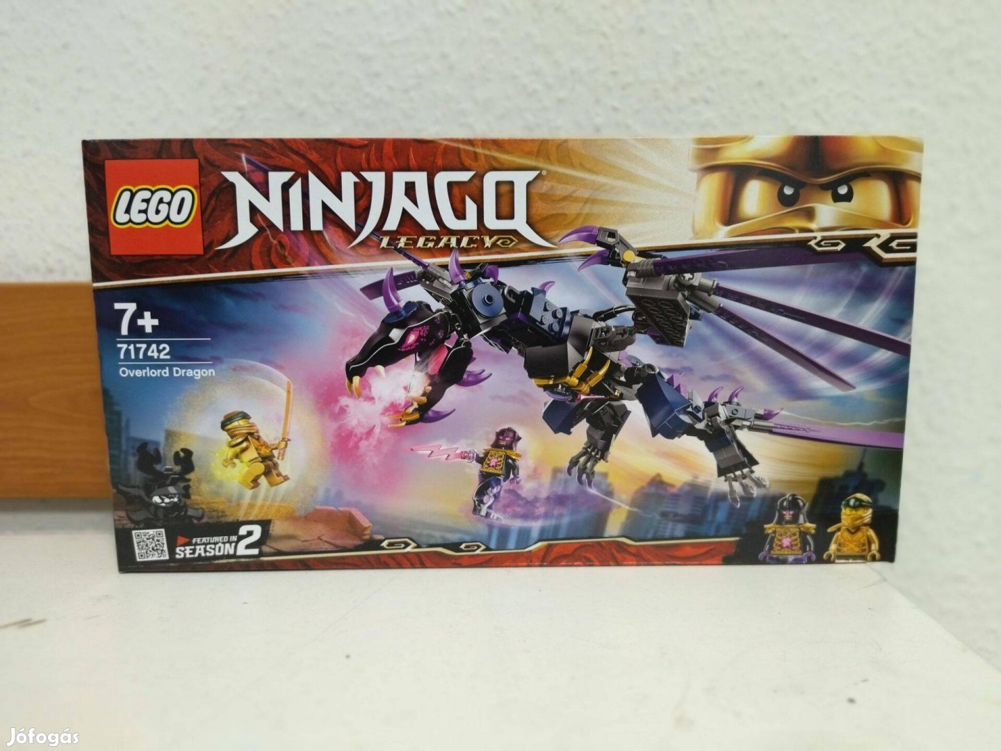 Lego Ninjago 71742 A sötét úr sárkánya új, bontatlan