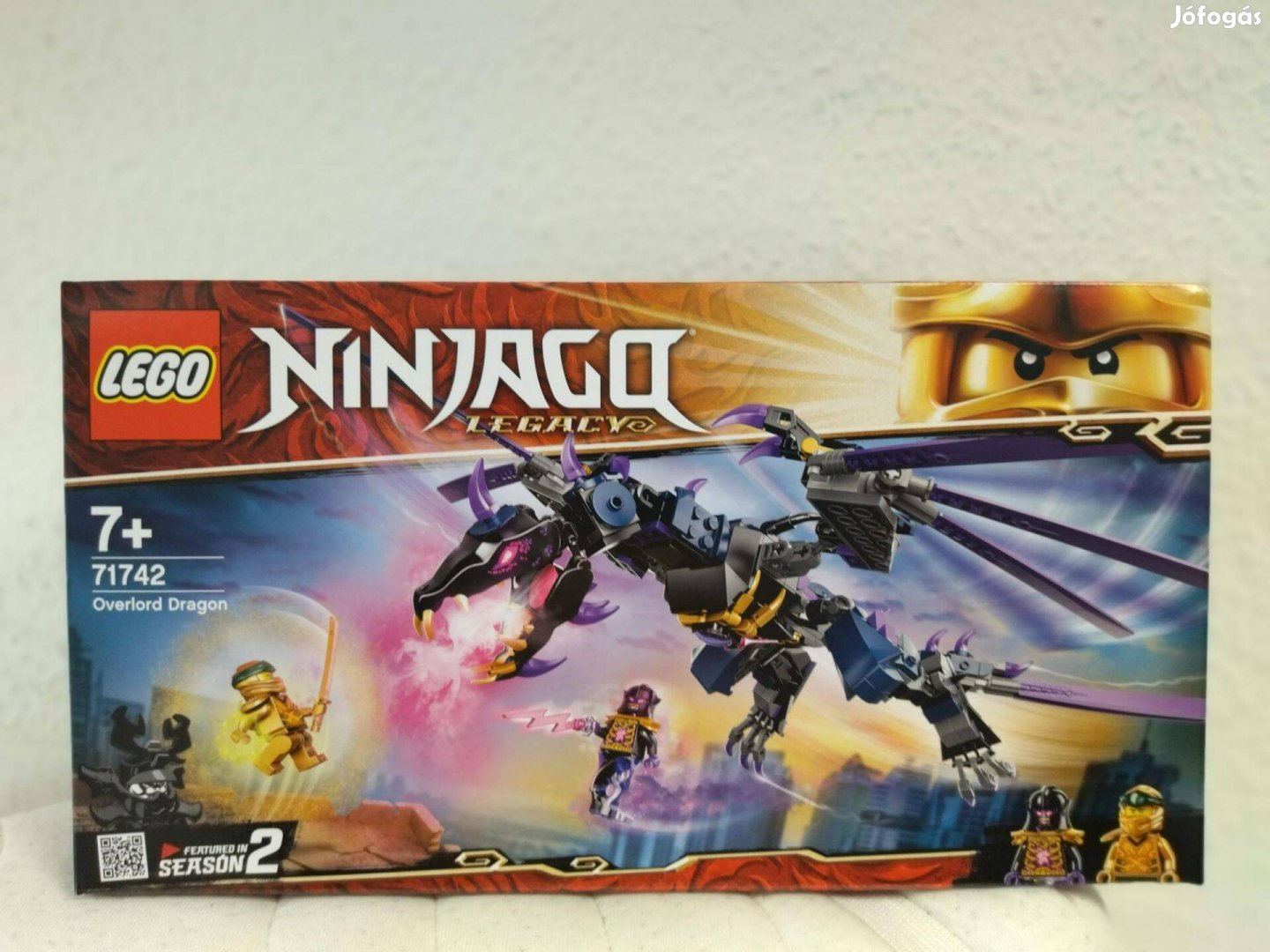 Lego Ninjago 71742 A sötét úr sárkánya új, bontatlan