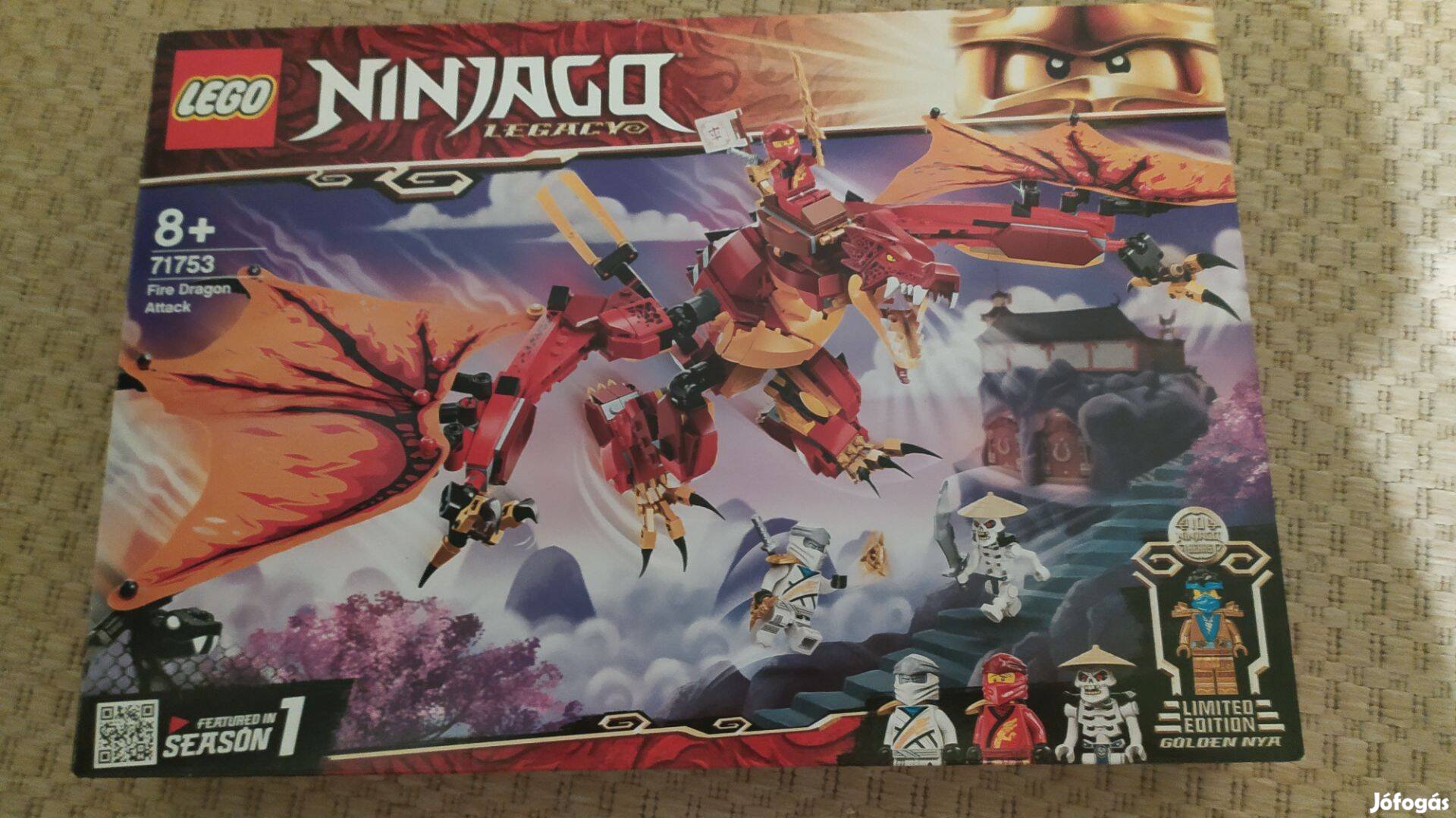 Lego Ninjago 71753 Tűzsárkány