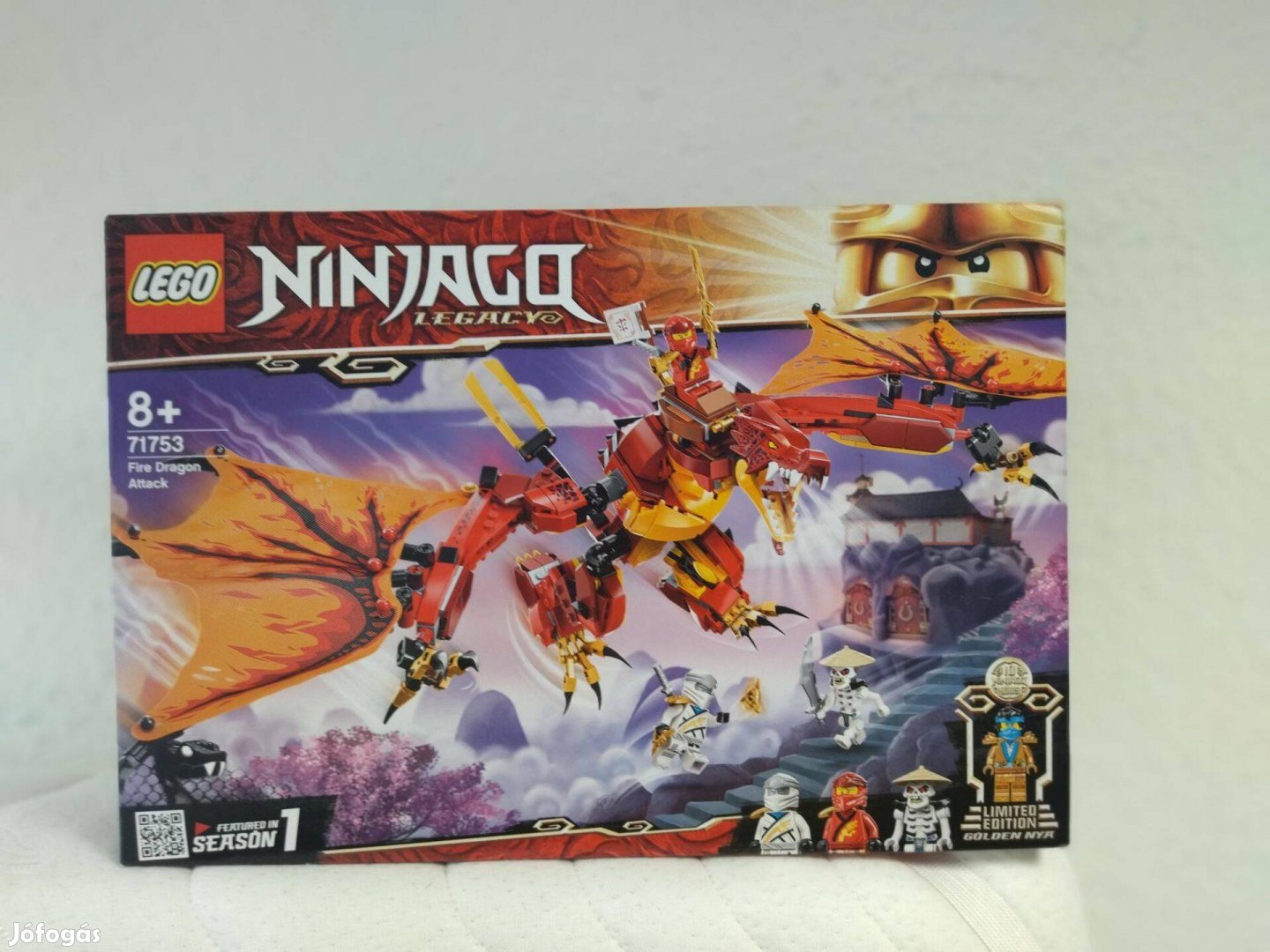Lego Ninjago 71753 Tűzsárkány támadás új, bontatlan