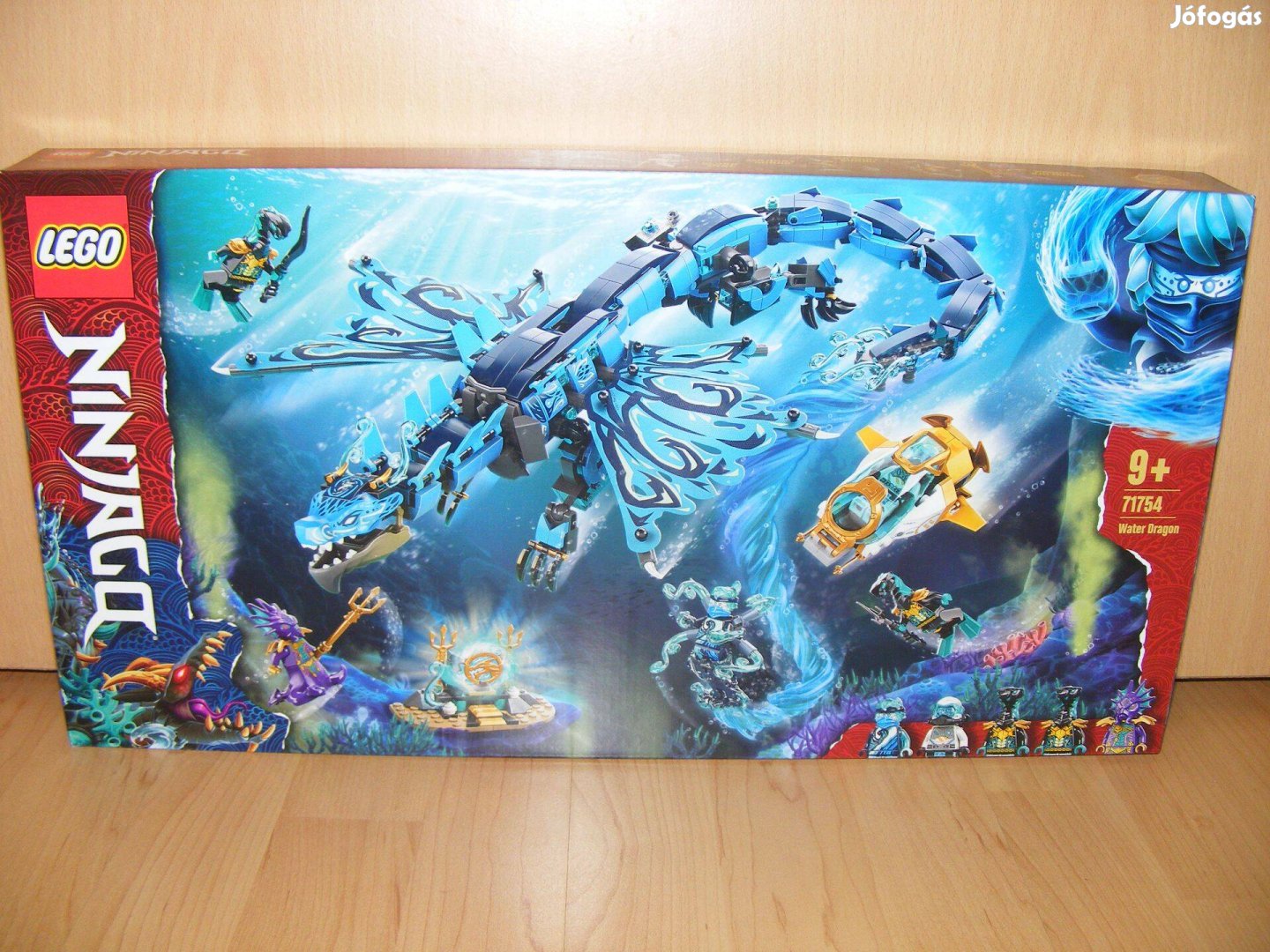 Lego Ninjago 71754 Vízisárkány Vizi Sárkány Új BP!