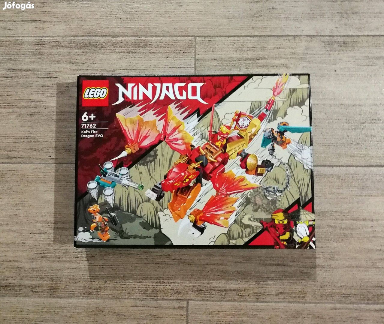 Lego Ninjago 71762 Kai Evo tűzsárkánya Ingyenes házhozszállítás!