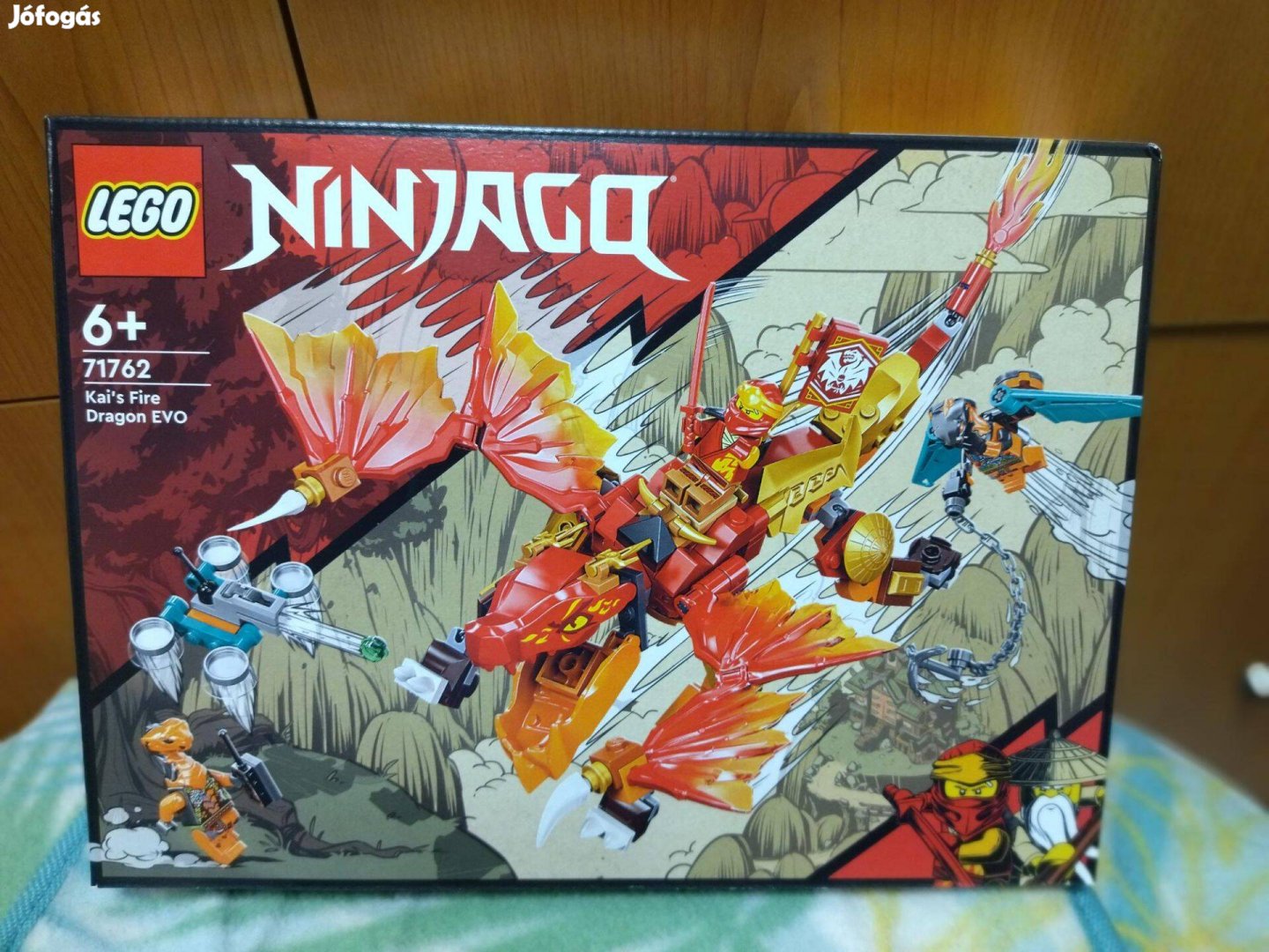 Lego Ninjago 71762 Kai Evo tűzsárkánya új, bontatlan
