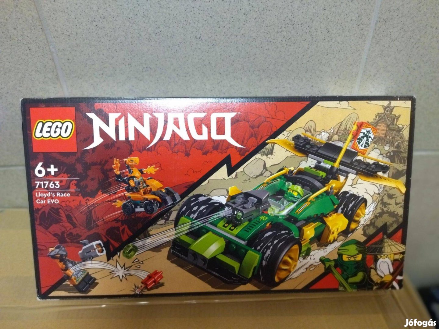 Lego Ninjago 71763 Lloyd's Evo versenyautója új, bontatlan