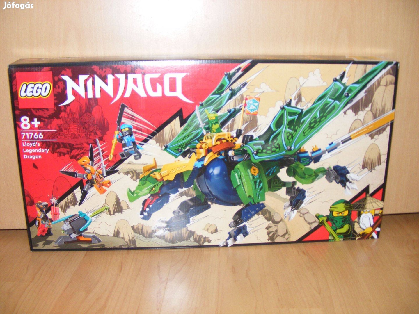 Lego Ninjago 71766 Lloyd legendás sárkánya Új BP!