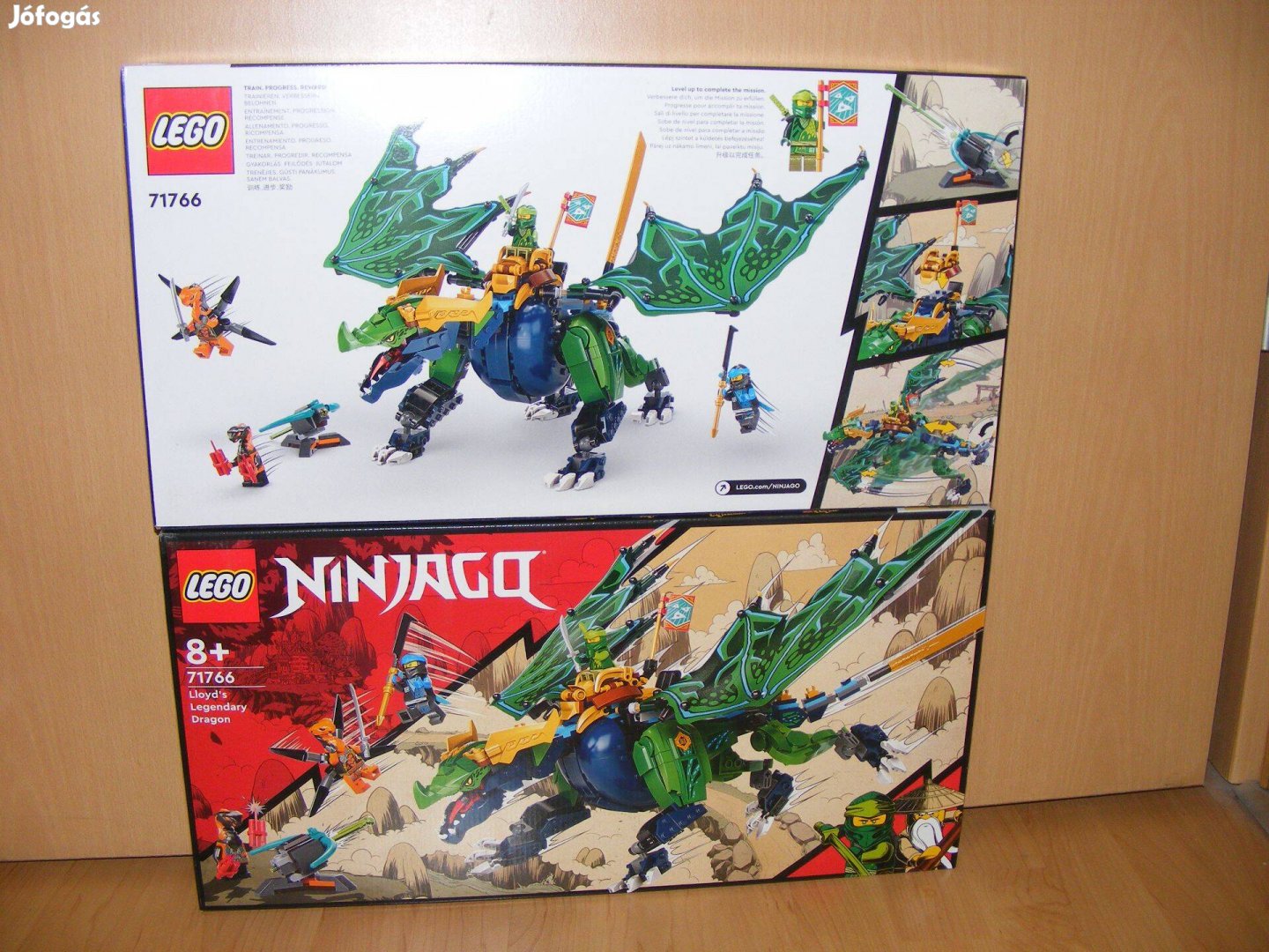 Lego Ninjago 71766 Lloyd legendás sárkánya Új BP!