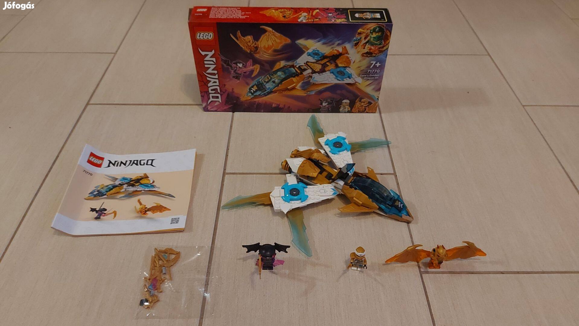 Lego Ninjago 71770 Zane aranysárkány repülője