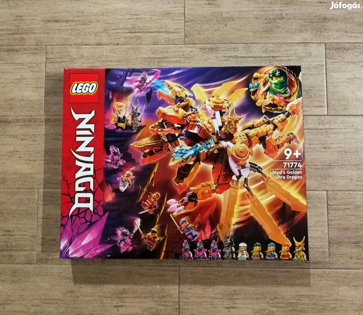 Lego Ninjago 71774 Lloyd Ultra aranysárkánya Ingyenes házhozszállítás!