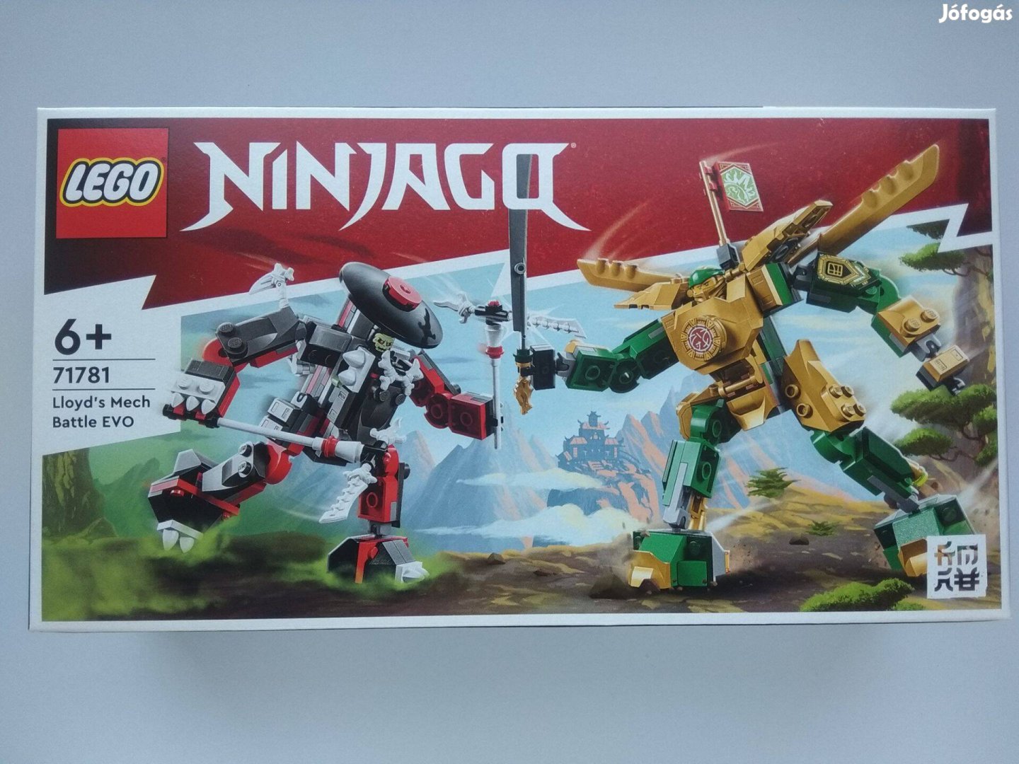 Lego Ninjago 71781 Lloyd Evo robotcsatája új bontatlan