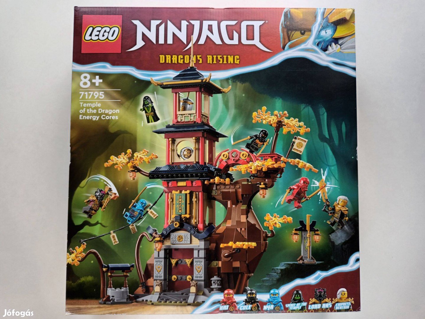Lego Ninjago 71795 A sárkány energiamagok temploma templom bontatlan