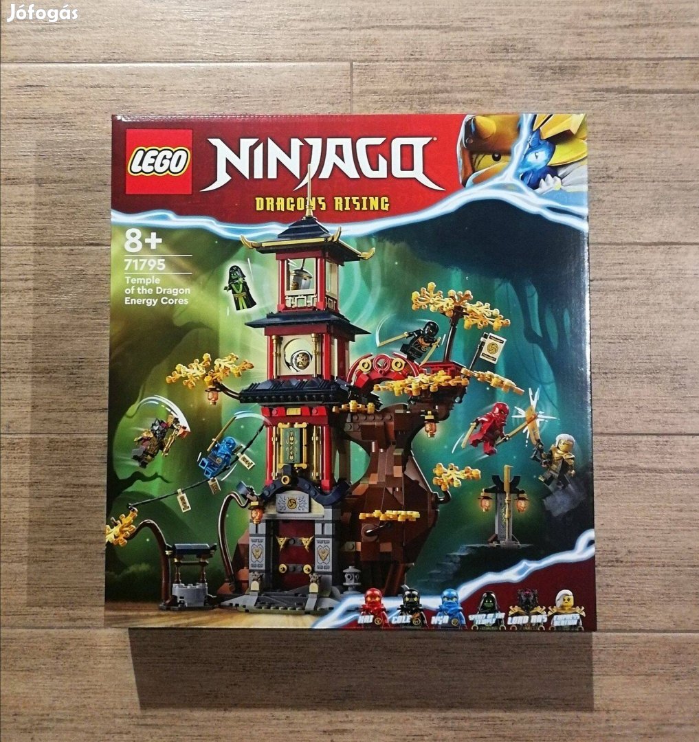 Lego Ninjago 71795 Sárkány Energiamagok Temploma Ingyenes kiszállítás!