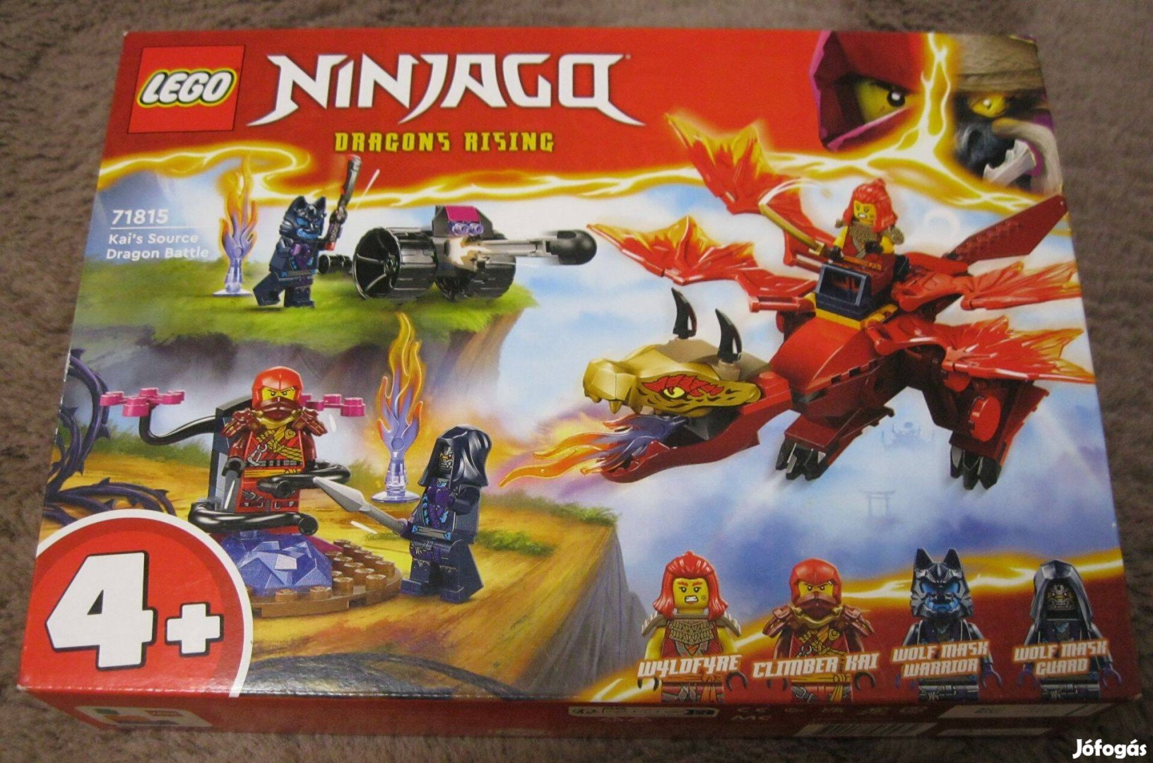 Lego Ninjago 71815 - Kai sárkánycsatája