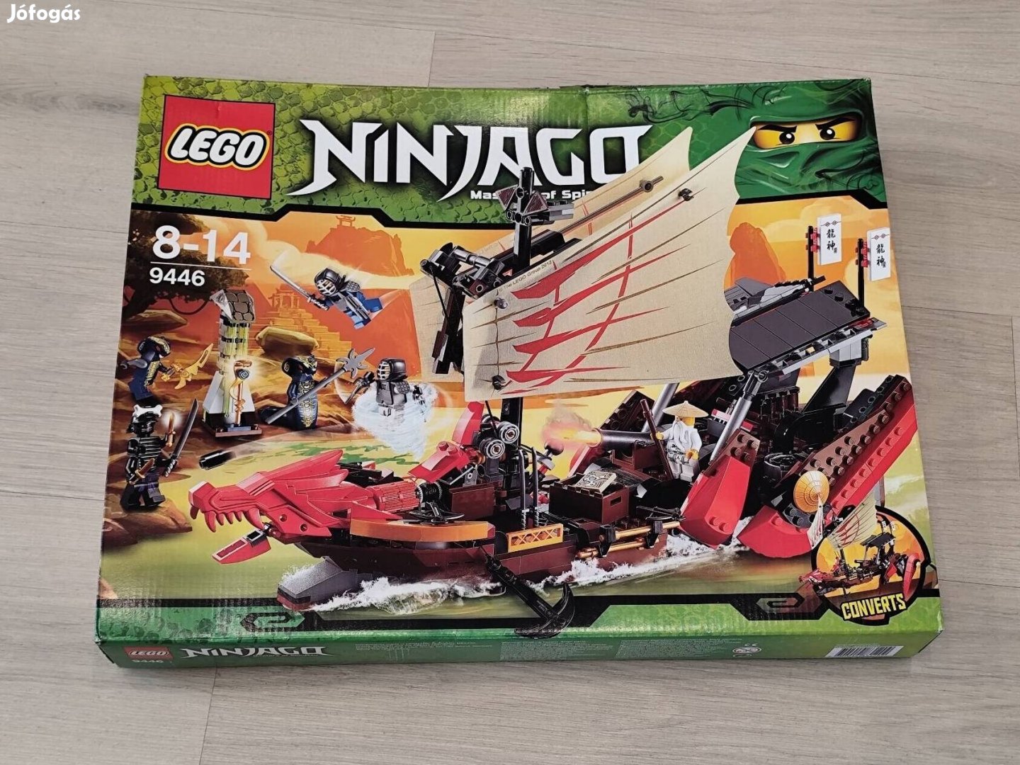 Lego Ninjago 9446 Destiny's Bounty új bontatlan készlet 