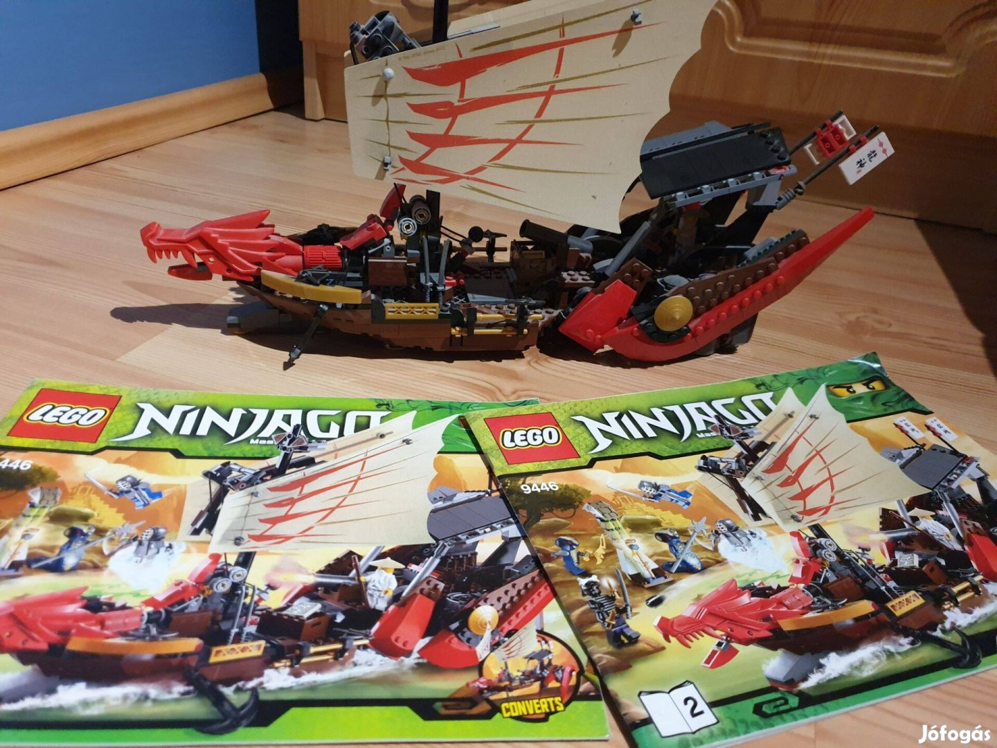 Lego Ninjago Destiny's Bounty hajó 9446