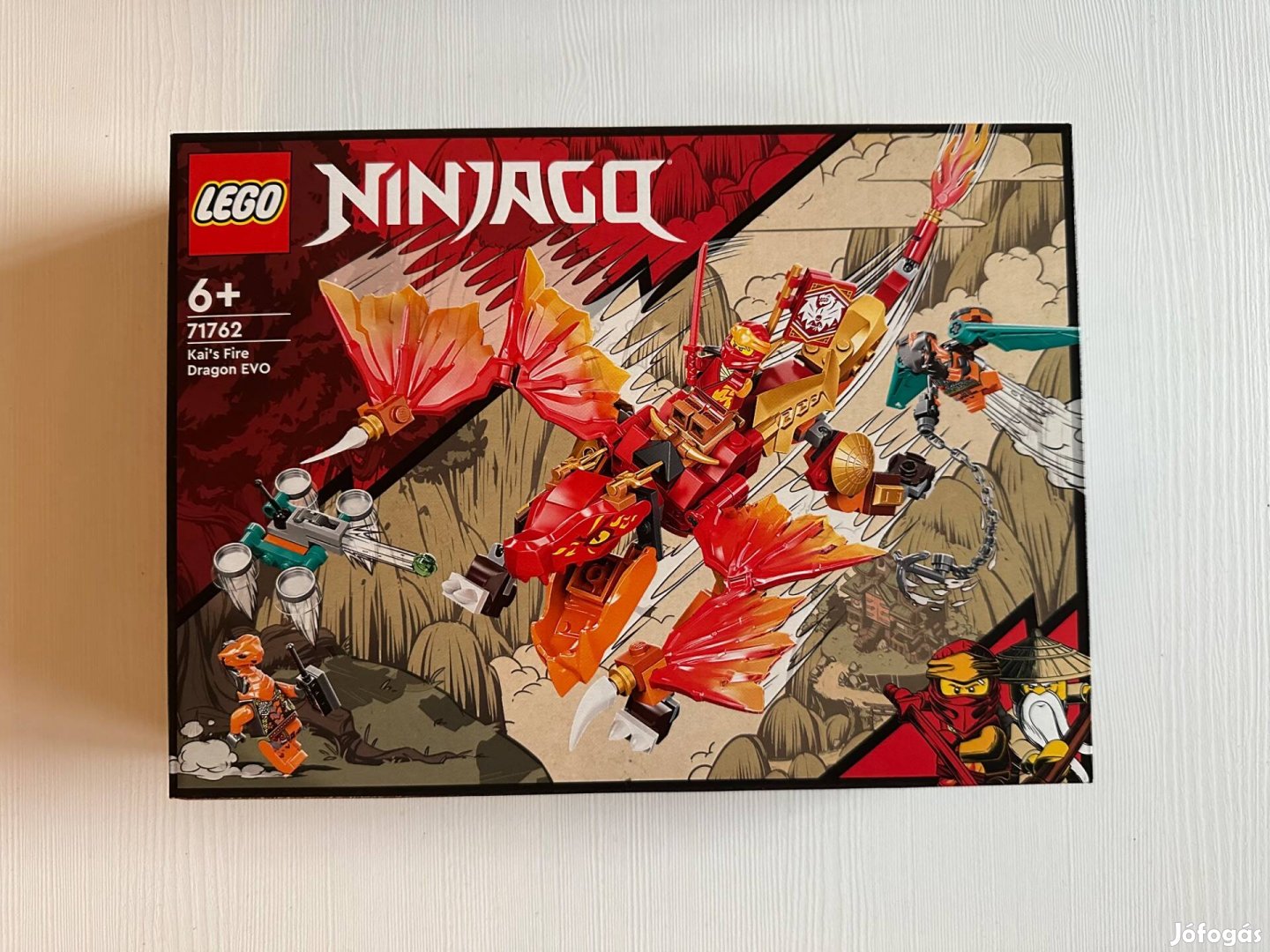 Lego Ninjago Kai Evo tűzsárkánya - 71762 új, bontatlan