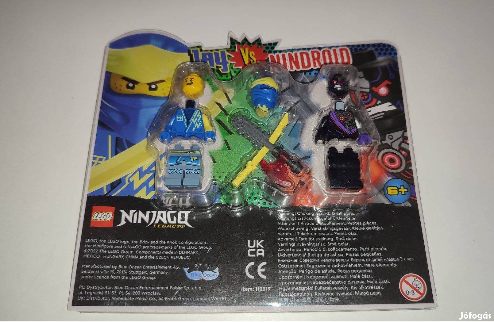 Lego Ninjago - Jay vs. Nindroid bontatlan szett (112219)