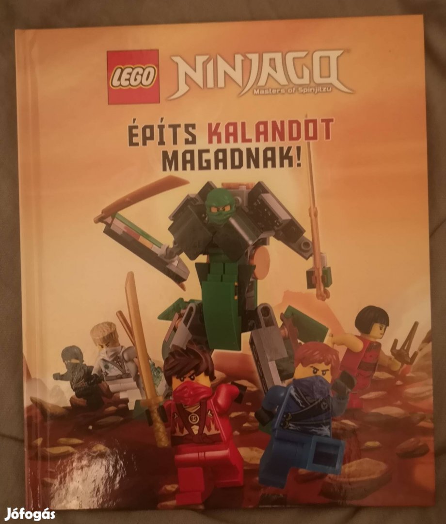 Lego Ninjago építési kisokos könyv 