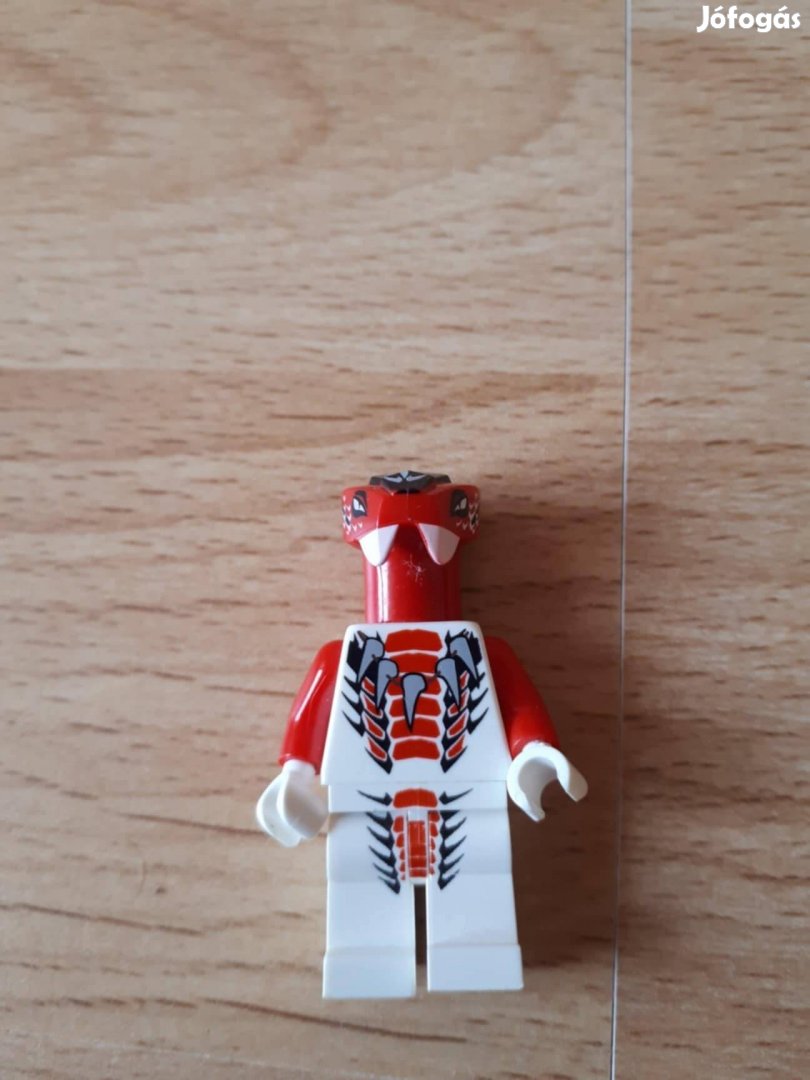 Lego Ninjago fehér-piros kígyó