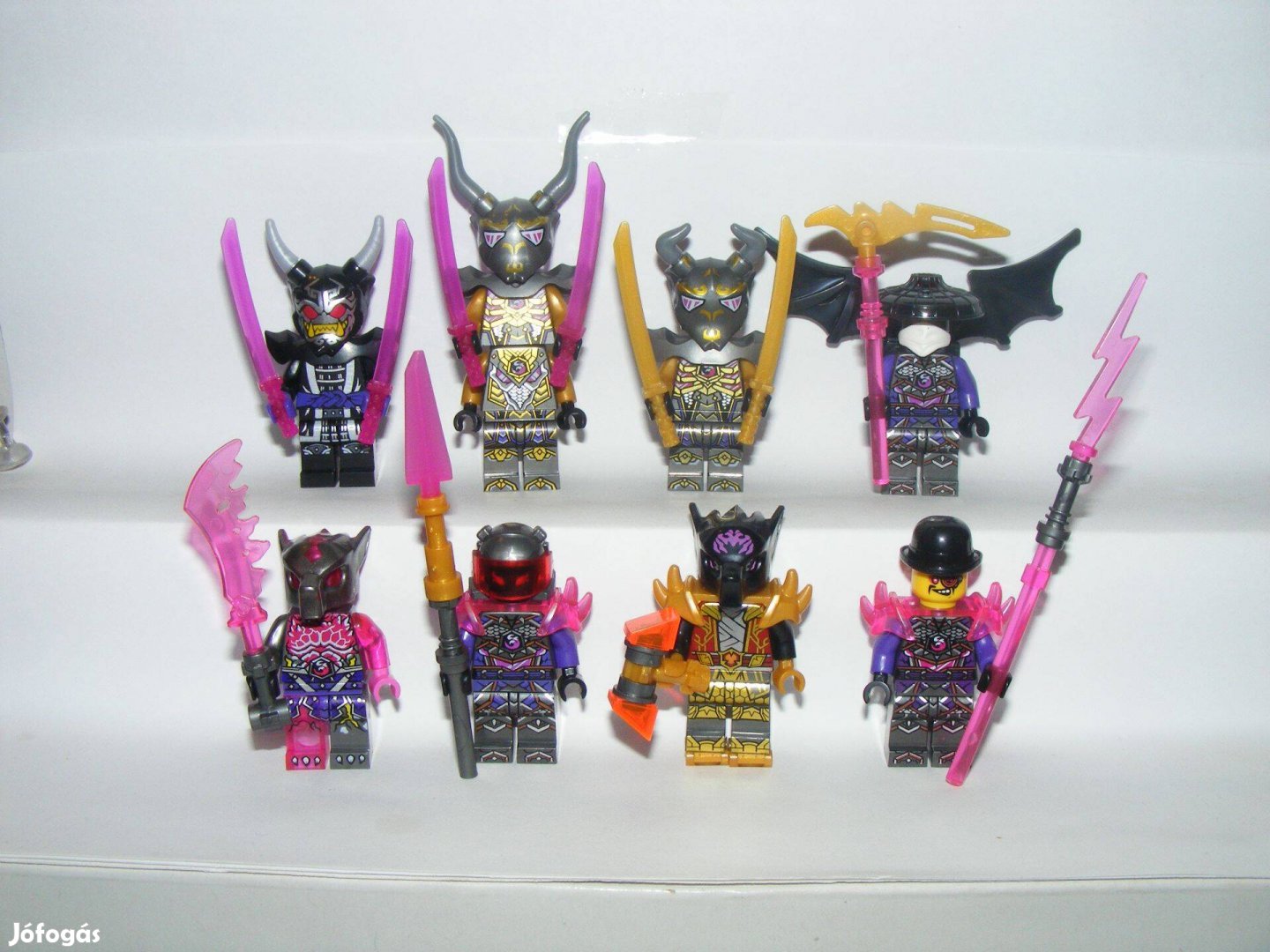 Lego Ninjago figurák Mister F Garmadon Műszerész Kristálykir