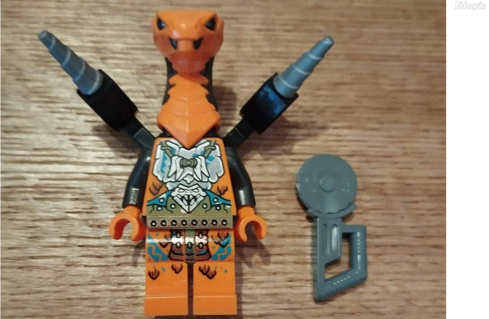 Lego Ninjago mechanic cobra minifigura