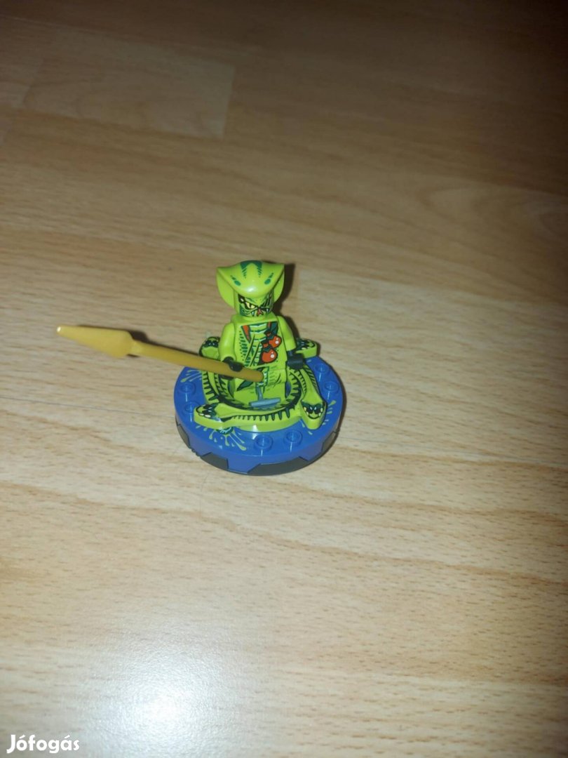 Lego Ninjago zöld kígyó pörgettyűvel