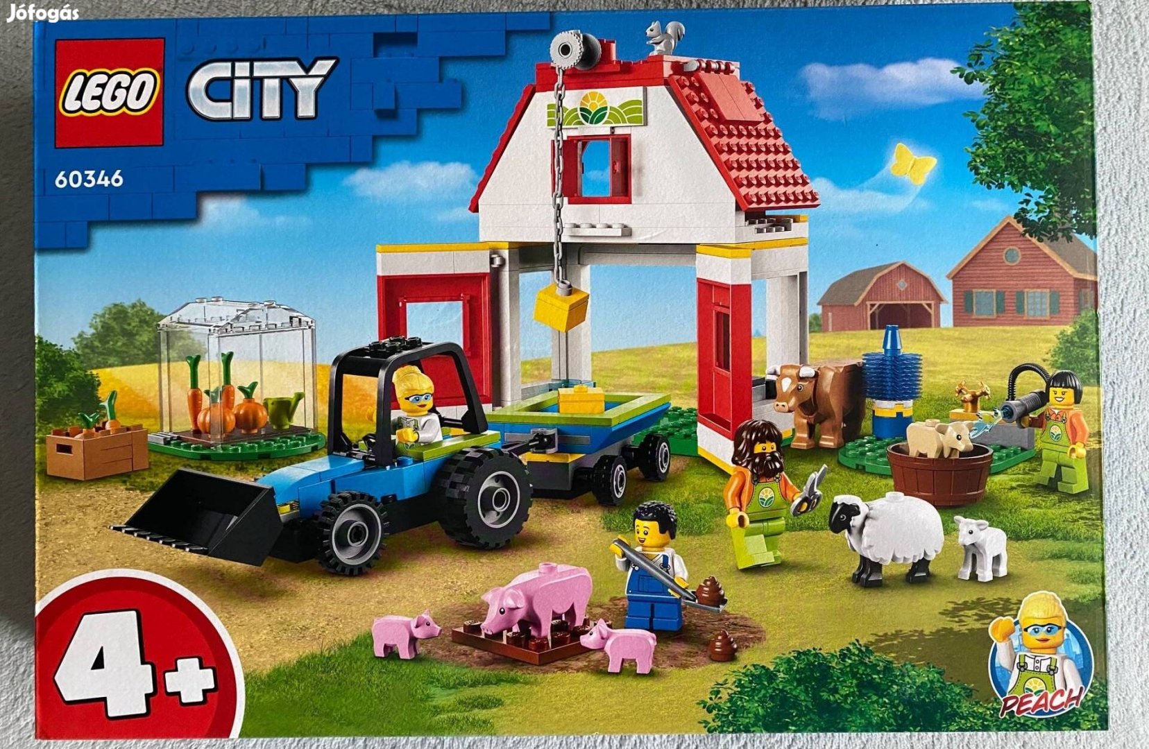 Lego Pajta és háziállatok - 60346 új, bontatlan