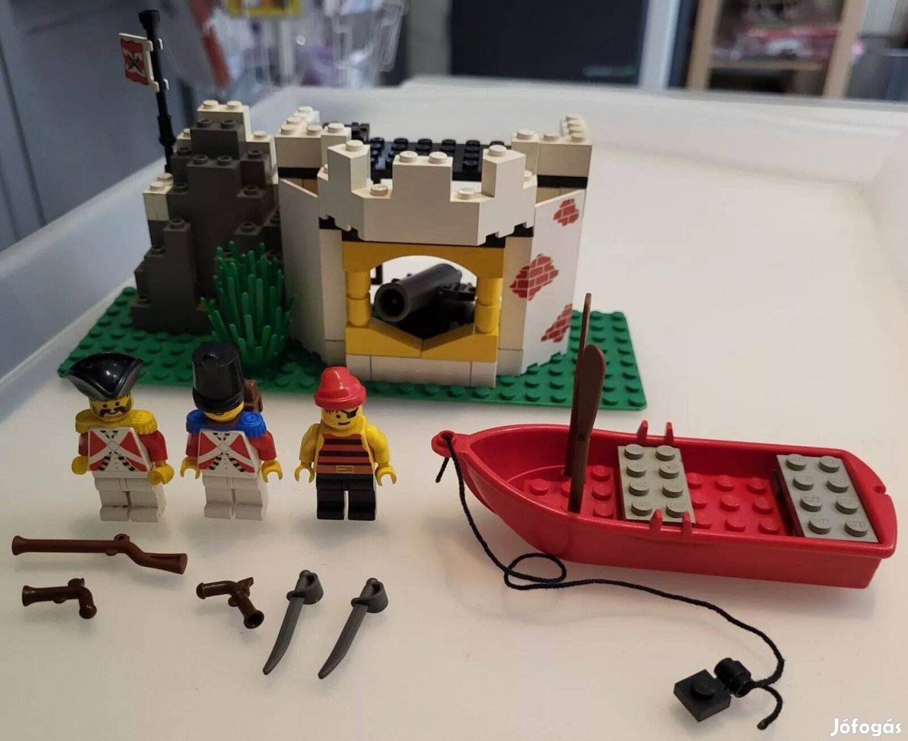 Lego Pirates 6266 Cannon Cove szett, szép, hiánytalan állapotban eladó