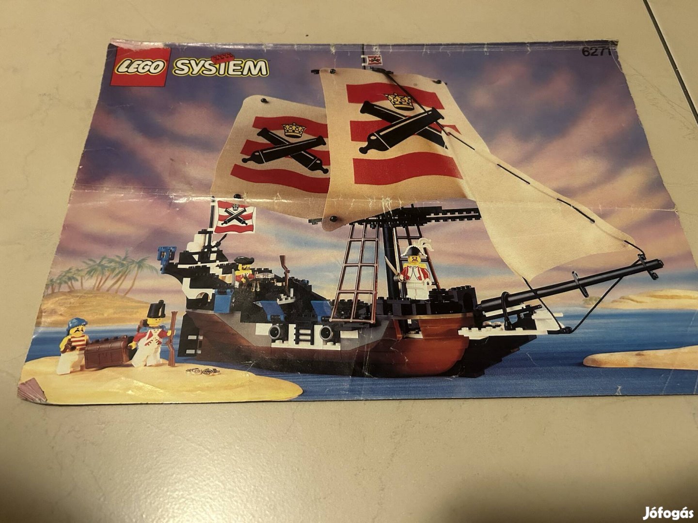 Lego Pirates 6271 Imperial Flagship kalóz hajó