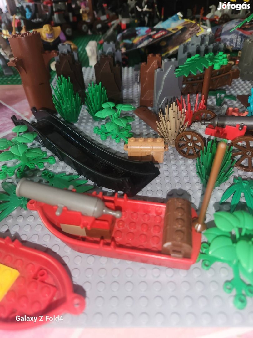 Lego Pirates ágyu csonakkal ingyen postával 