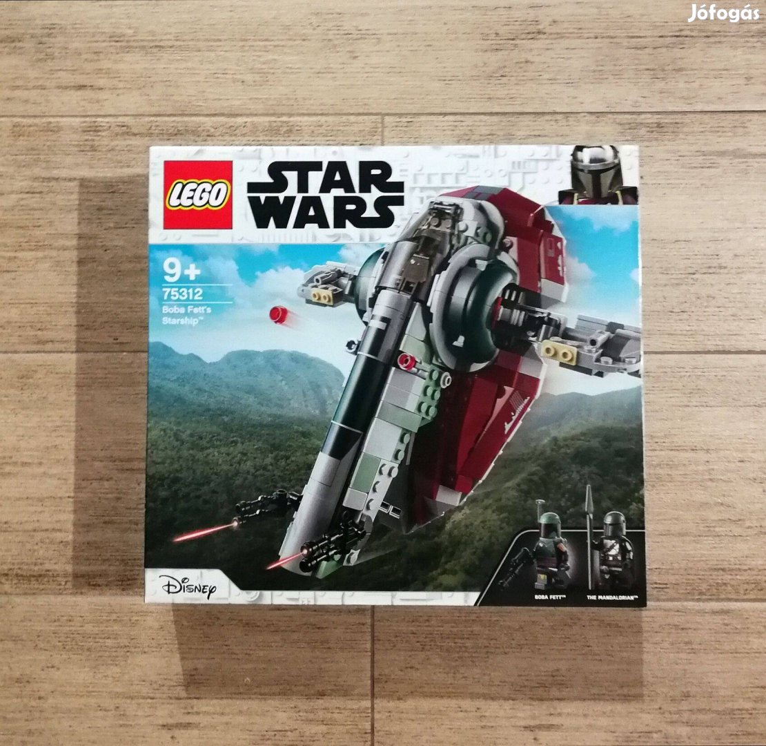 Lego SW 75312 Boba Fett csillaghajója Ingyenes kiszállítás BP.!