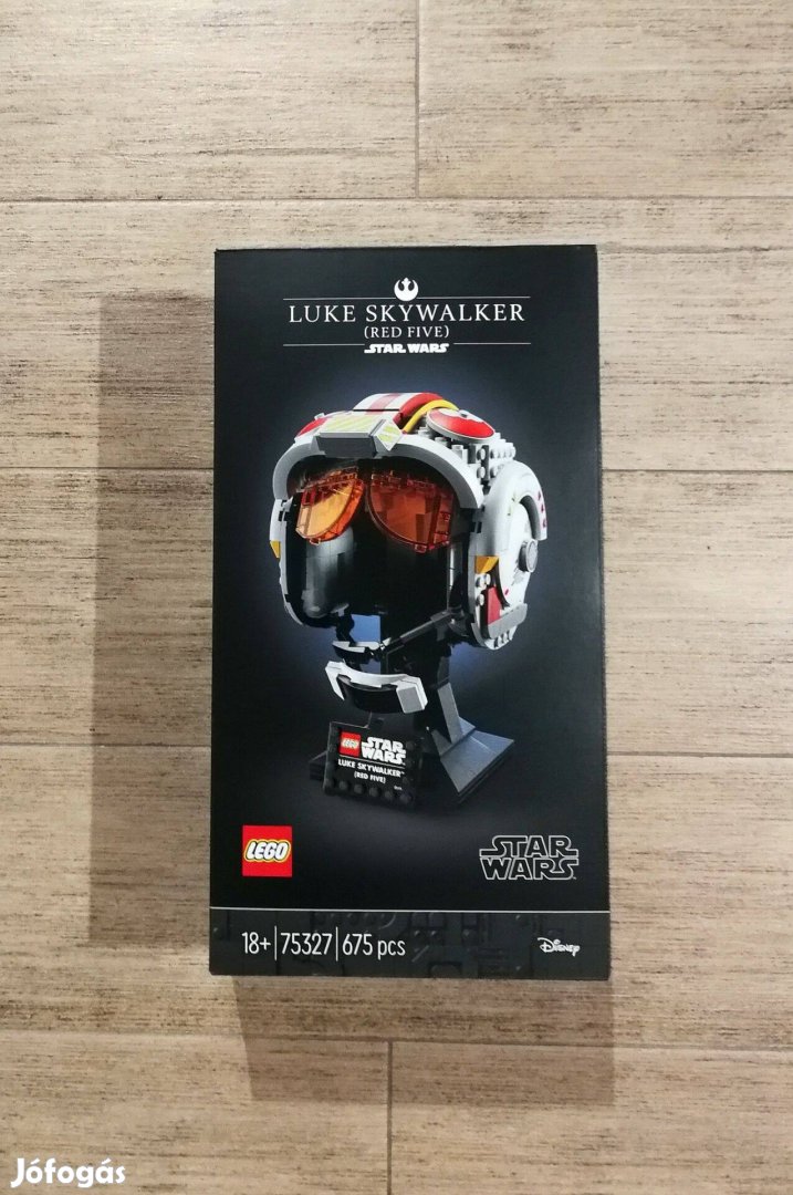 Lego Sar Wars 75327 Luke Vörös Ötös sisak Ingyenes kiszállítás!