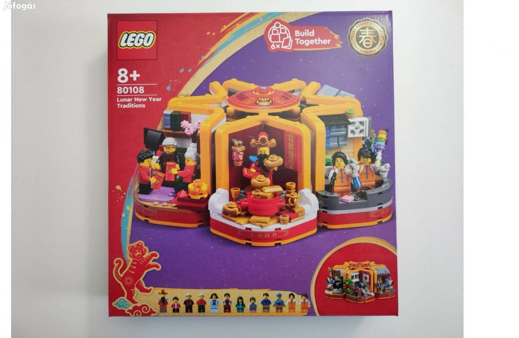 Lego Seasonal 80108 - Holdújévi hagyományok - új, bontatlan