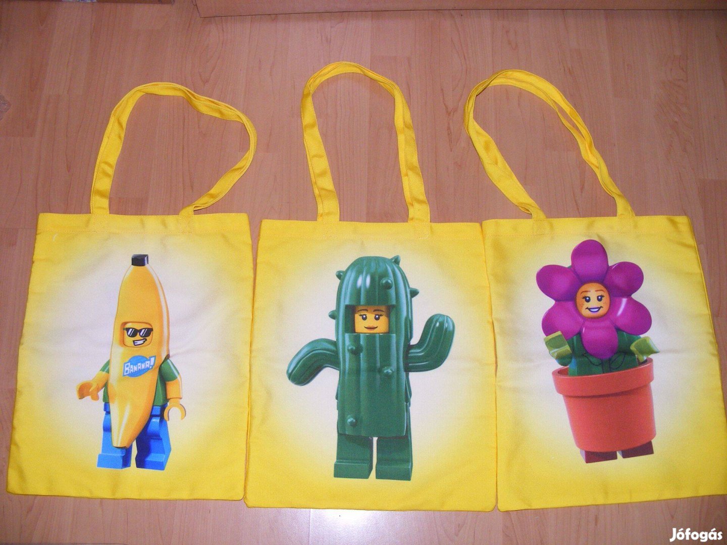 Lego Seasonal Tote Bag 3 féle bevásárló táska vászon Új BP!